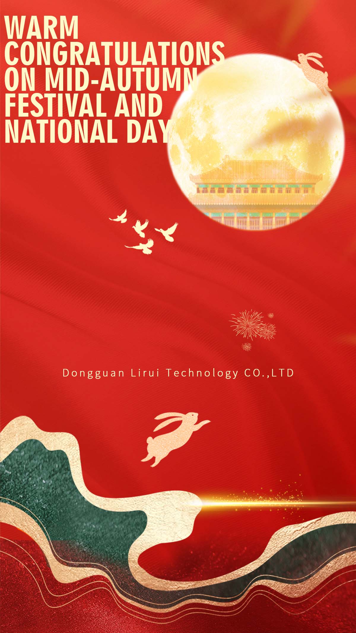 Lirui's Hydrogen Gas Breathinng Machine Chinese Holidays